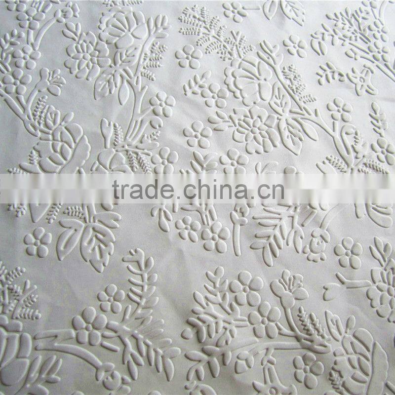 NEW ARRIVAL 100% polyester three dimensional embossed curtain fabric