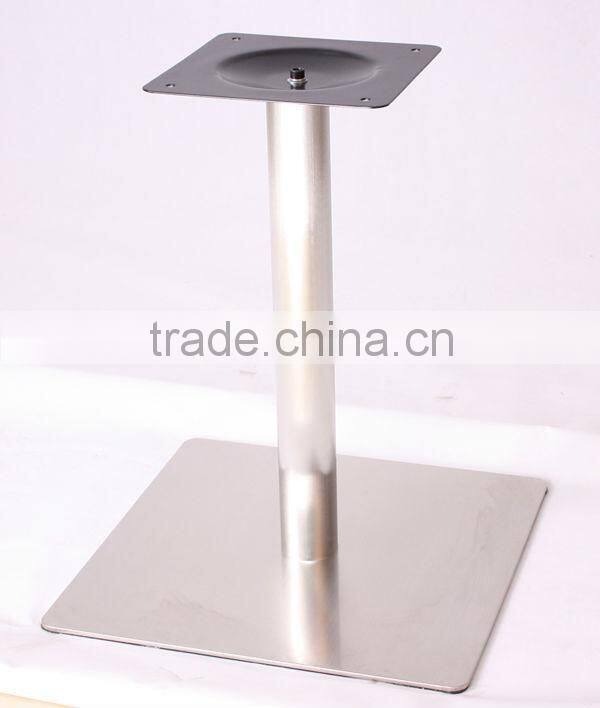 Stainless Steel Square Metal Table Base