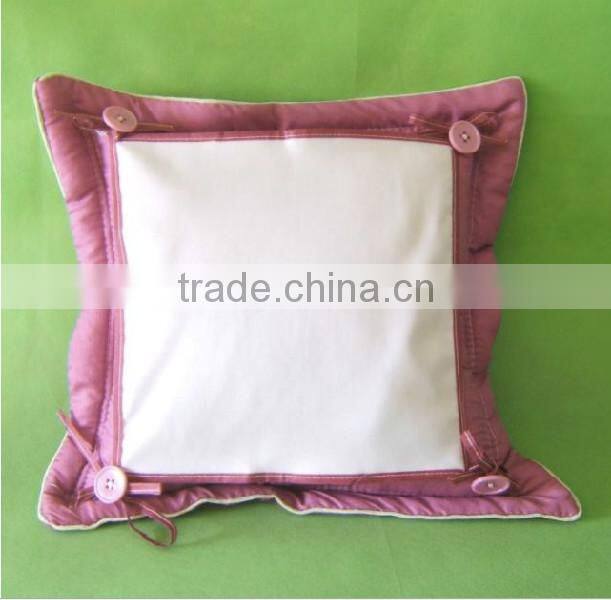 China supplier stylish sublimation printing pillow casing for photo printing