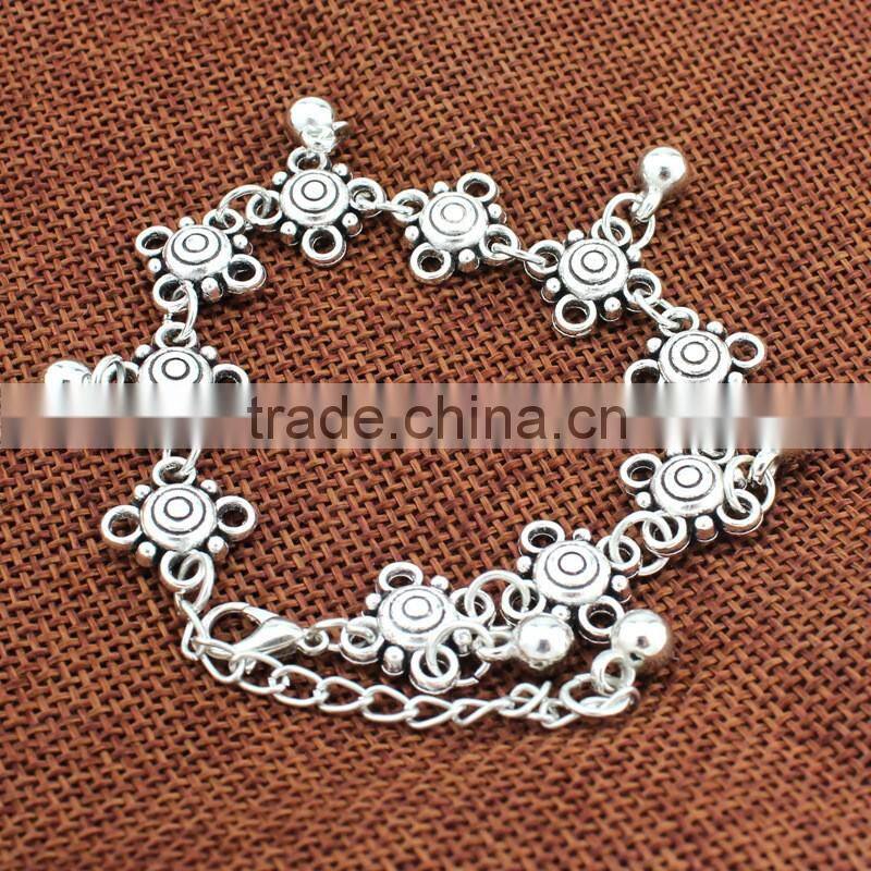 Beach foot chain flower barefoot sandals