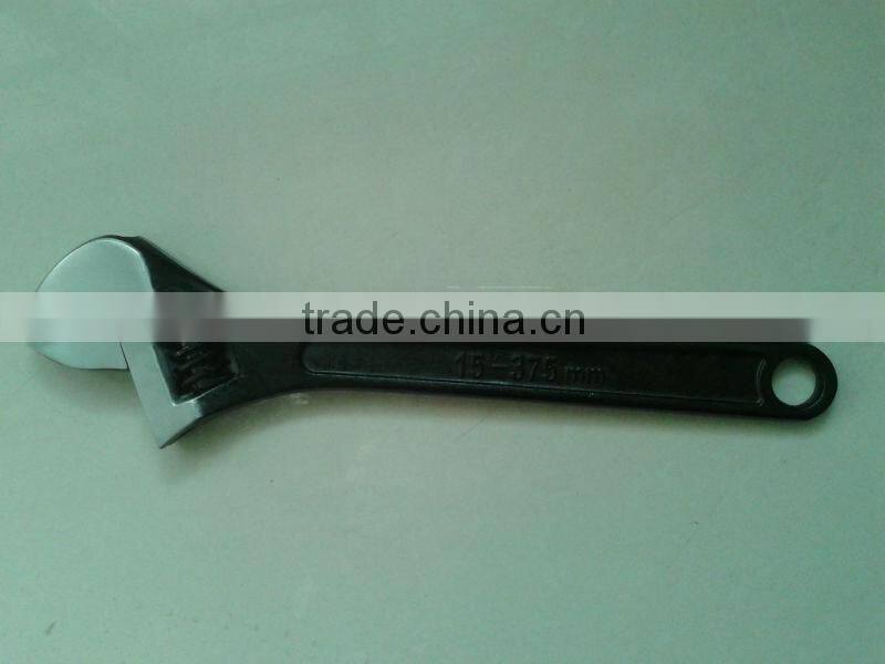 adjustable wrench with rubber handle