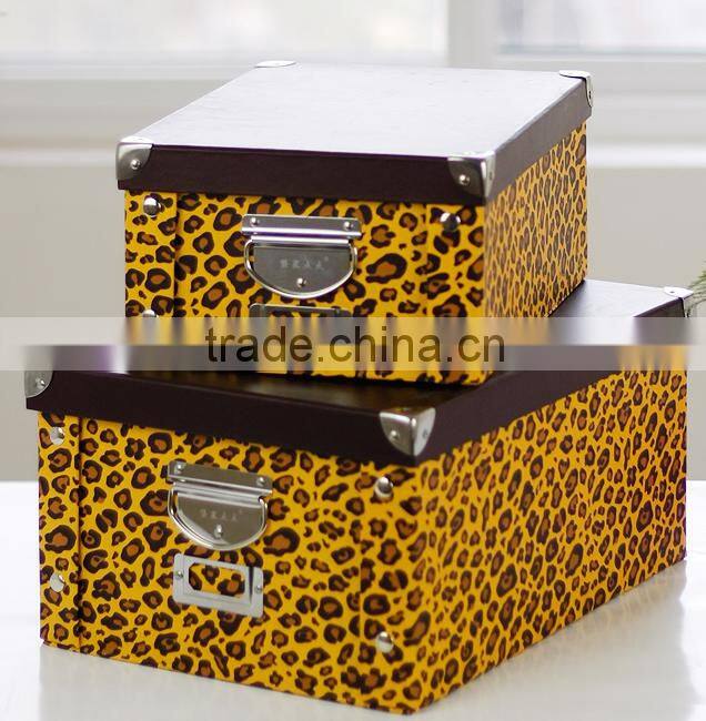 Paper board foldable paper packing box from china