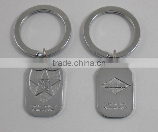Promotional Gifts Your Own Logo Zinc Alloy Metal Key Chain