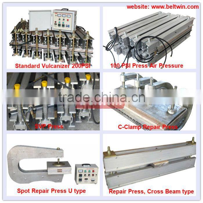 Beltwin stainless steel pvc pu belting hot air vulcanization equipment