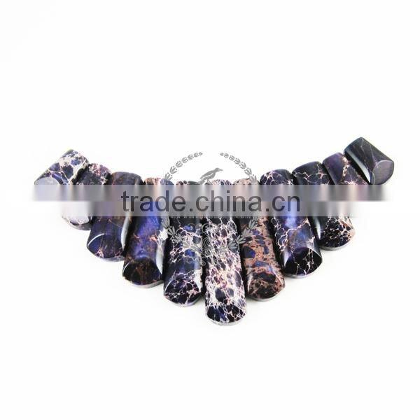 17-38mm purple imperial jasper cabochon beads chorker necklace pendant cabochon loose beads set 3160001