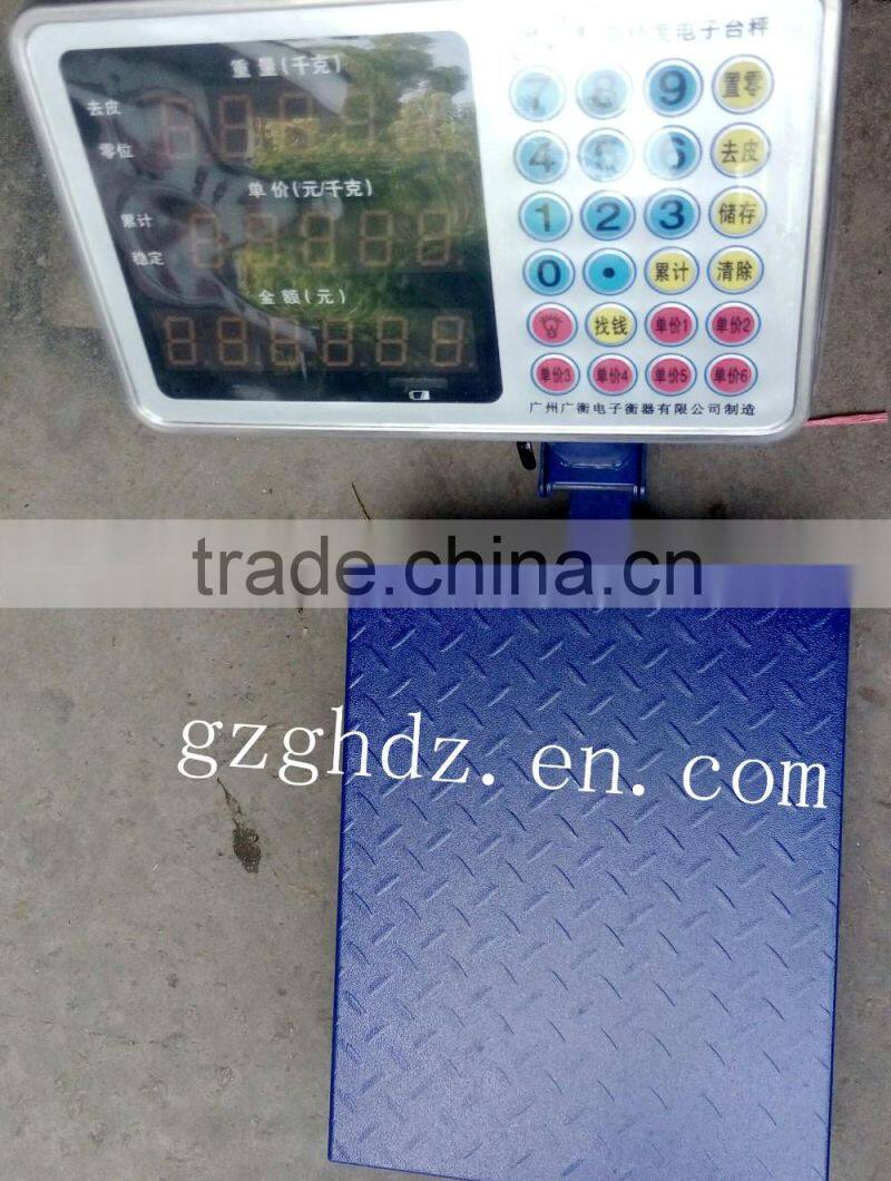 300kg wholesale electronic price computing bench weighing scale OED ODM