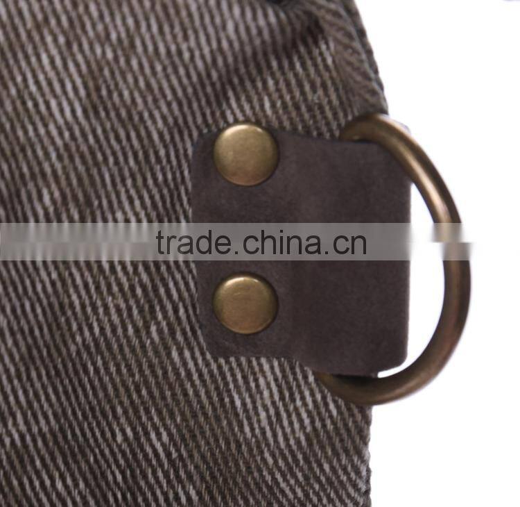 Fashionable men canvas shoulder bag