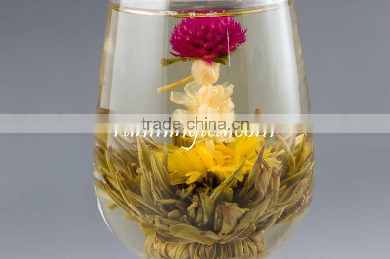 Qing Tou Yi He Red Amaranth's Affection Flowering Tea