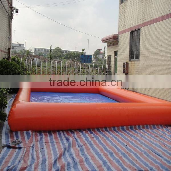 Hola square inflatable adult swimming pool