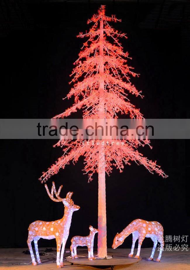 7m outdoor RGB christmas decorations tree light
