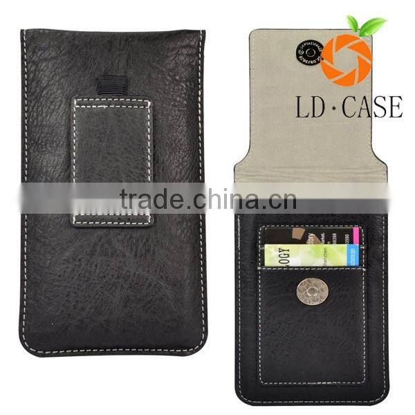 genuine leather Smartphone Accessories Wallet Design mobile phone bags & cases