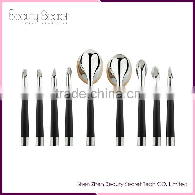 Personalized makeup sliver toothbrush makeup brush