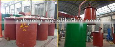 Gas-flow carbonization stove charcoal for active carbon