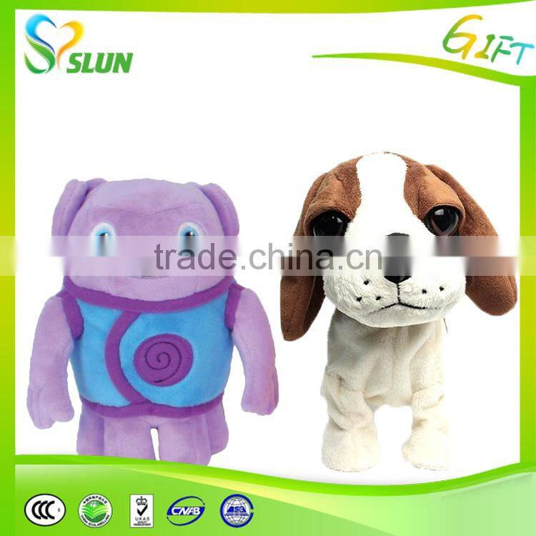 Factory Supply wholesale Chewable Food-safe plush cube pets toy