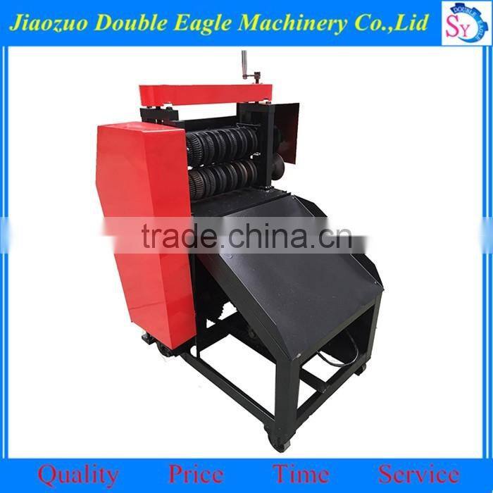 Scrap wire and cable recycling station automatic peeling machine/double peeler