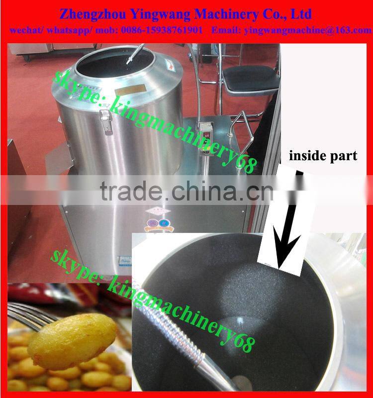 root vegetable Centrifugal friction peeling machine