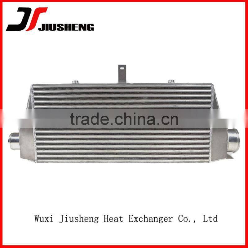 Customized aluminum plate fin brazed aluminum Universal Front Mount Turbo Intercooler for Racing Cars