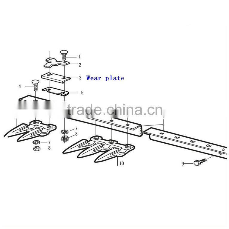 John Deere Wear Plate Cutting platform H153157