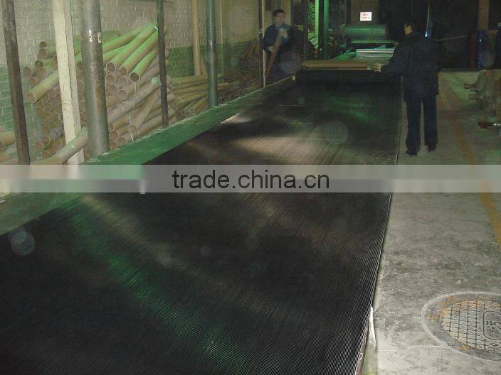 HOT anti slip wide fine ribbed mat sheet rubber