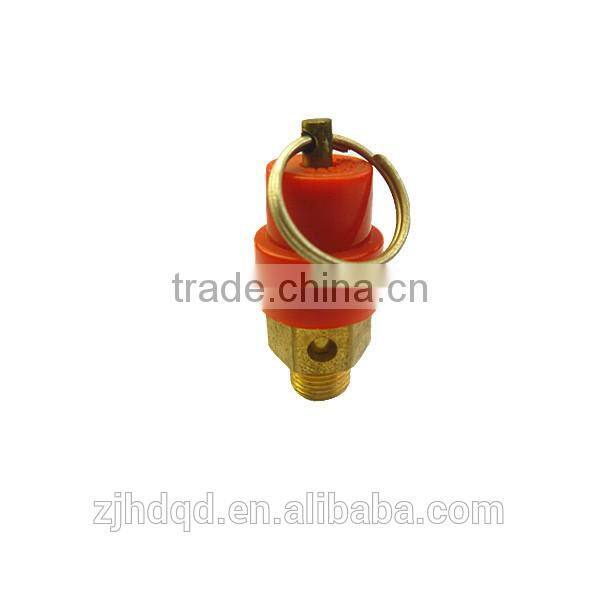 brass safety valve .10-20kgs pressure ,M1/4".3/8"1/2".for air compressor