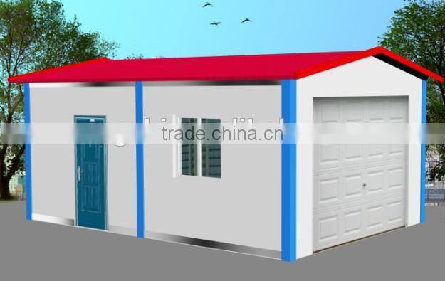 Fireproof sandwich panel house