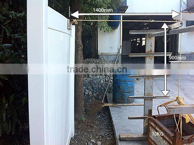 Recycled Vinyl Fence