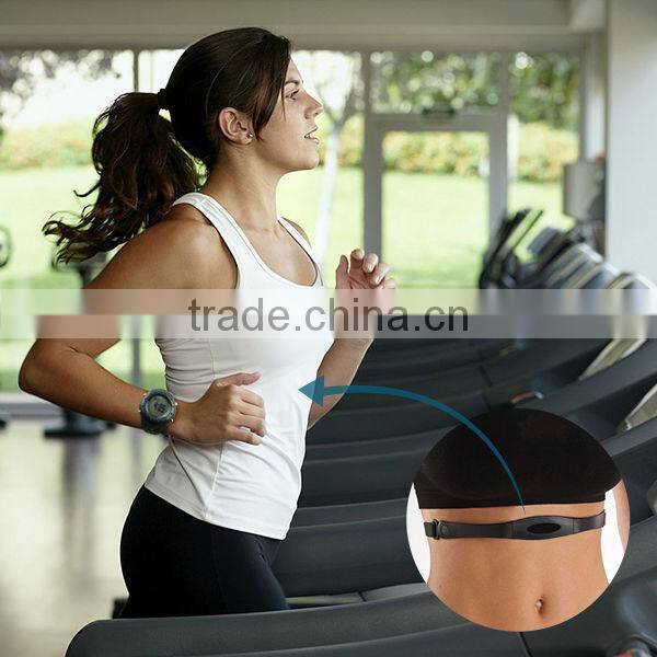 Digital Sports Watch Heart Rate Monitor Pedometer Exercise Chronograph Belt Fitness Watches Fat Calorie Counter 30~240bpm