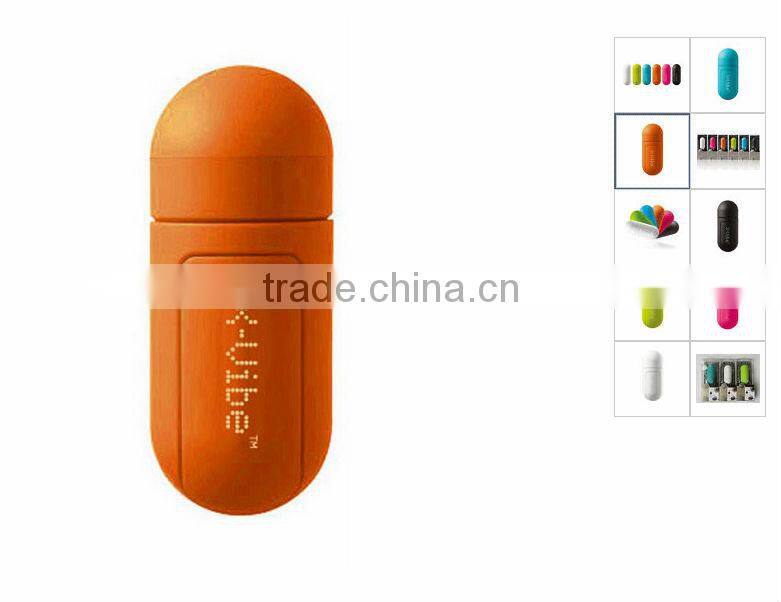 Colorful Portable Mini Vibration Speaker System Music Dock Magic Audio Amplifier for iphone iPod Touch MP3 MP4 player