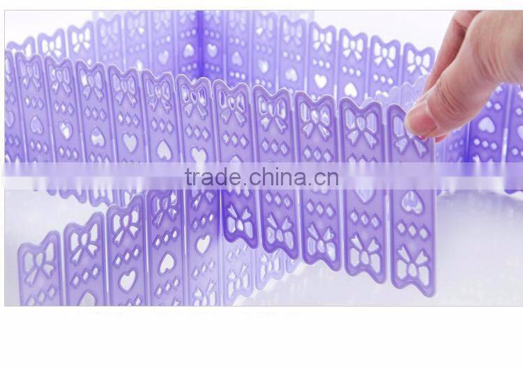 DIY Assemble Free combination Plastic Drawer Clapboard