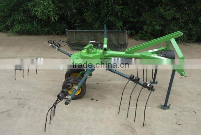 application silage, wheat, rice straw and corn straw hay rake for tractors