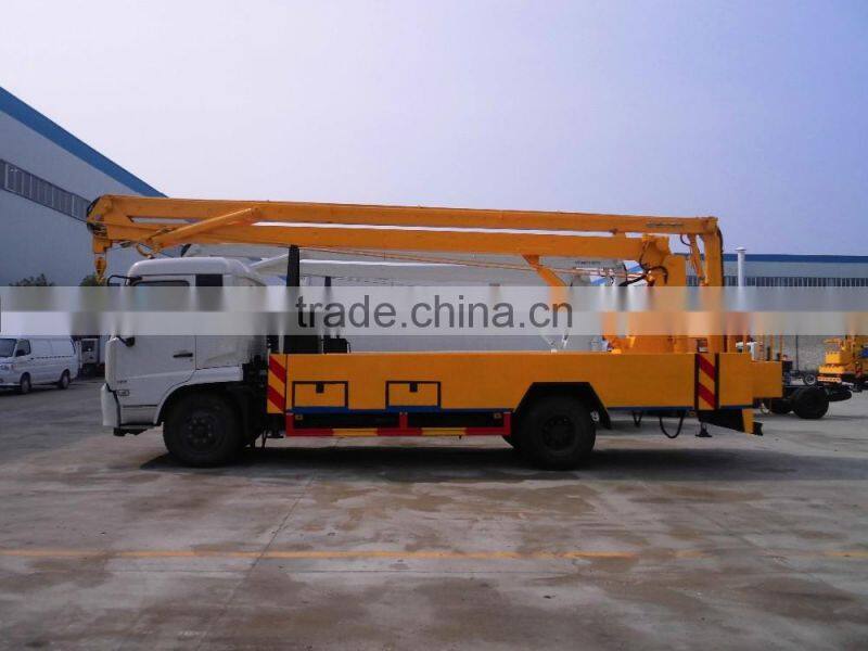new condition Dongfeng Kingrun 22m telescopic work platform for sale