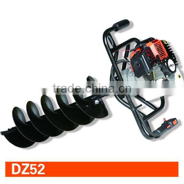 China garden and field 51.7cc petrol earth driller