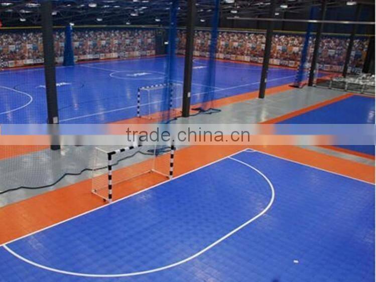 Outdoor interlocking sport court removable plastic floor tiles