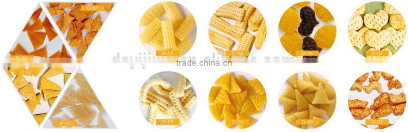 Automatic Hot Sale China Double Screw Corn Flour Snack Extruder Machine