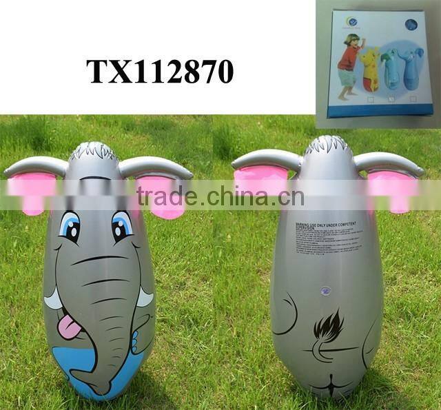 Factory direct sale animal PVC inflatable tumbler toy