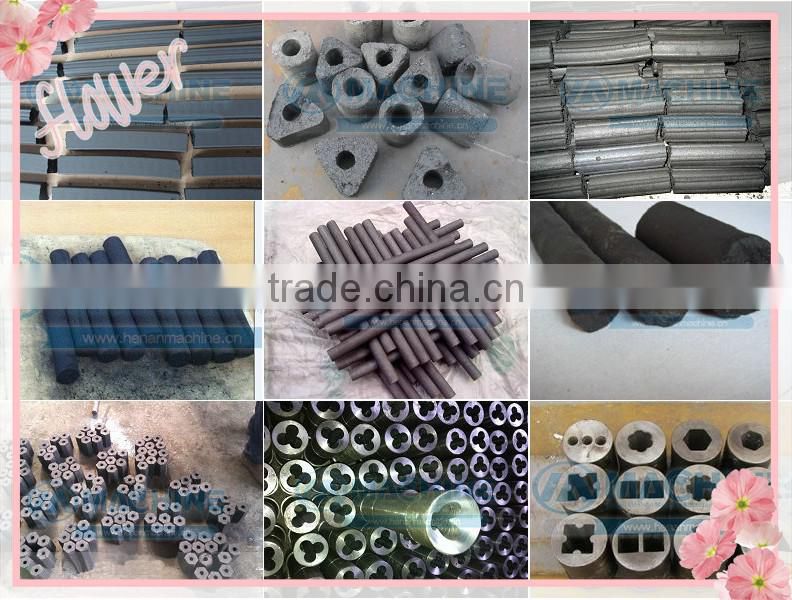 Large output and low consumption Coal hollow coal rod machine