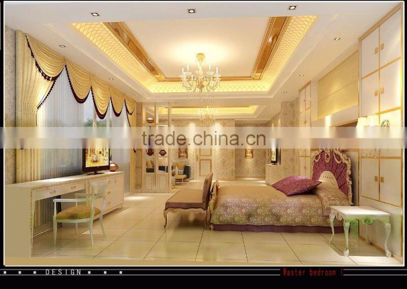 European Royal Interior Design 3D Rendering