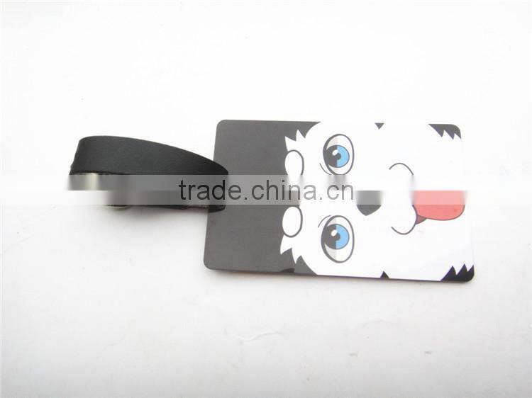 PVC Luggage Tags Cards with Full Printing