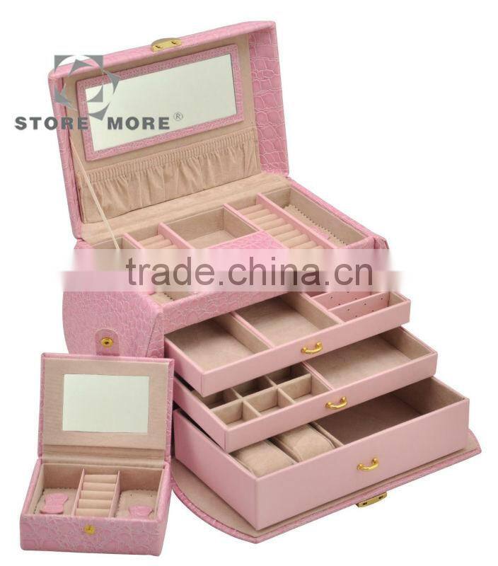 Simple 2 Drawer Foam Inserts For Jewelry Box