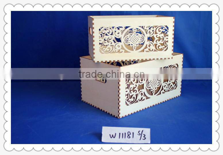 FRENCH CHIC RETRO GENUINE VINTAGE USED WOODEN WINE CRATES BOX