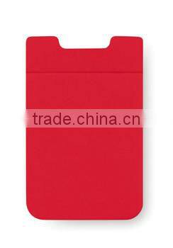 multipurpose silicone pouch sticker on phone pouch