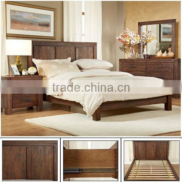 Cheap Flat Pack Antique Wooden China Classic Bedroom Furniture