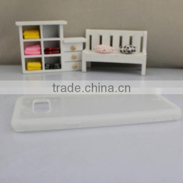 Transparent smartphone phone case with groove for samsung s8 plus