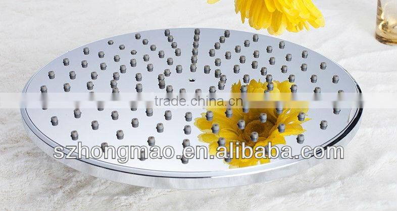 ABS chrome bathroom shower head, stainless steel shower head, waterfall shower head