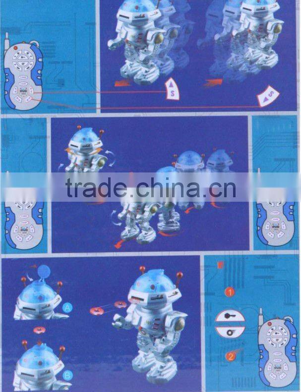 Supply fashion plastic intelligent robot remote control small order