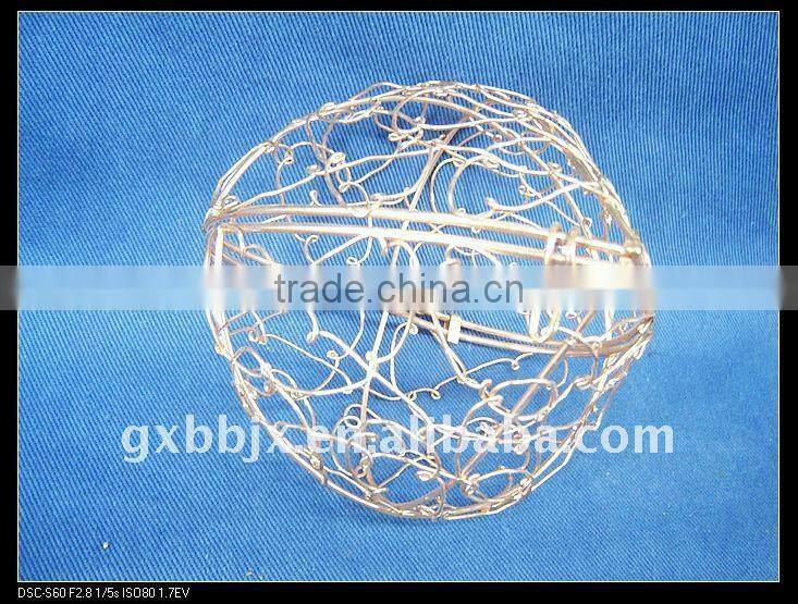 Cuprous peach iron wire festival decorative crafts