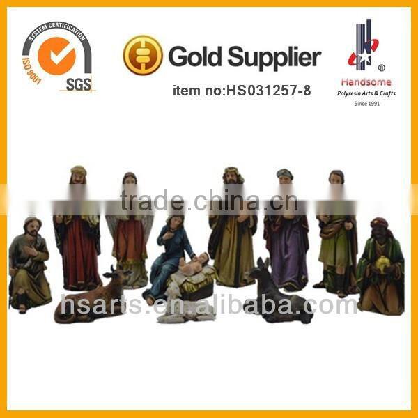 Bible Figurine for Nativity Set and Christmas Decorations