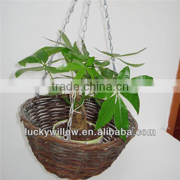 Direct supplier decorative wicker wall basket