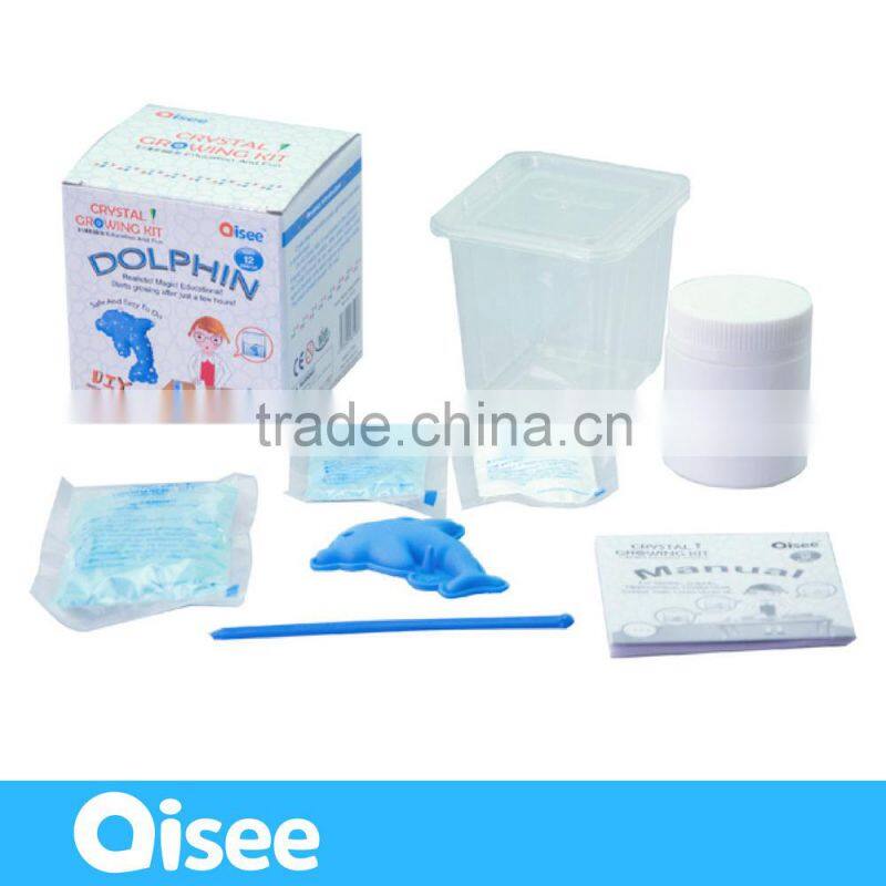 DIY handmade gifts for kids - Crystal Growing Kit Flower