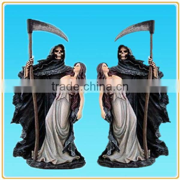 Wholesale grim reaper figurine for halloween decoration, props grim reaper for halloween decor